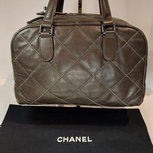 Chanel Forest Quilted Lambskin Leather Bag